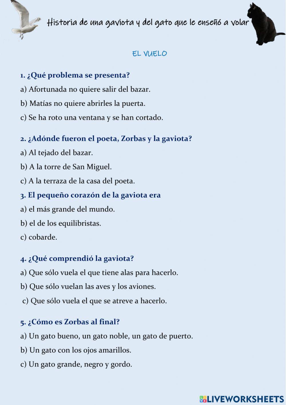 Historia de una gaviota y del gato que le enseñó a volar