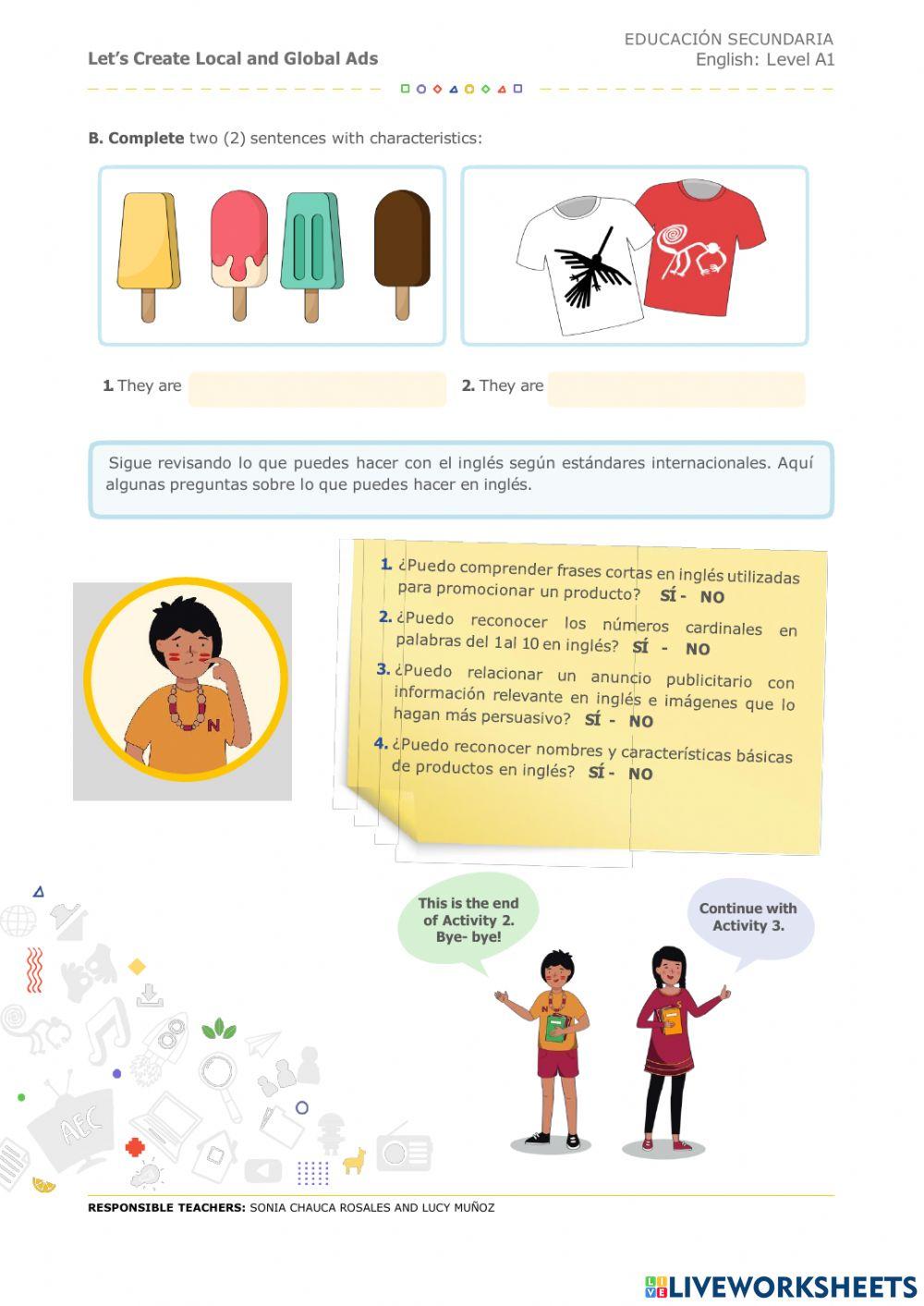 LEARNING EXPERIENCE 2: LOCAL AND GLOBAL ADS:Home Business