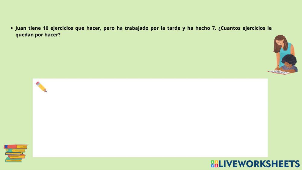 Resuelve estos problemas