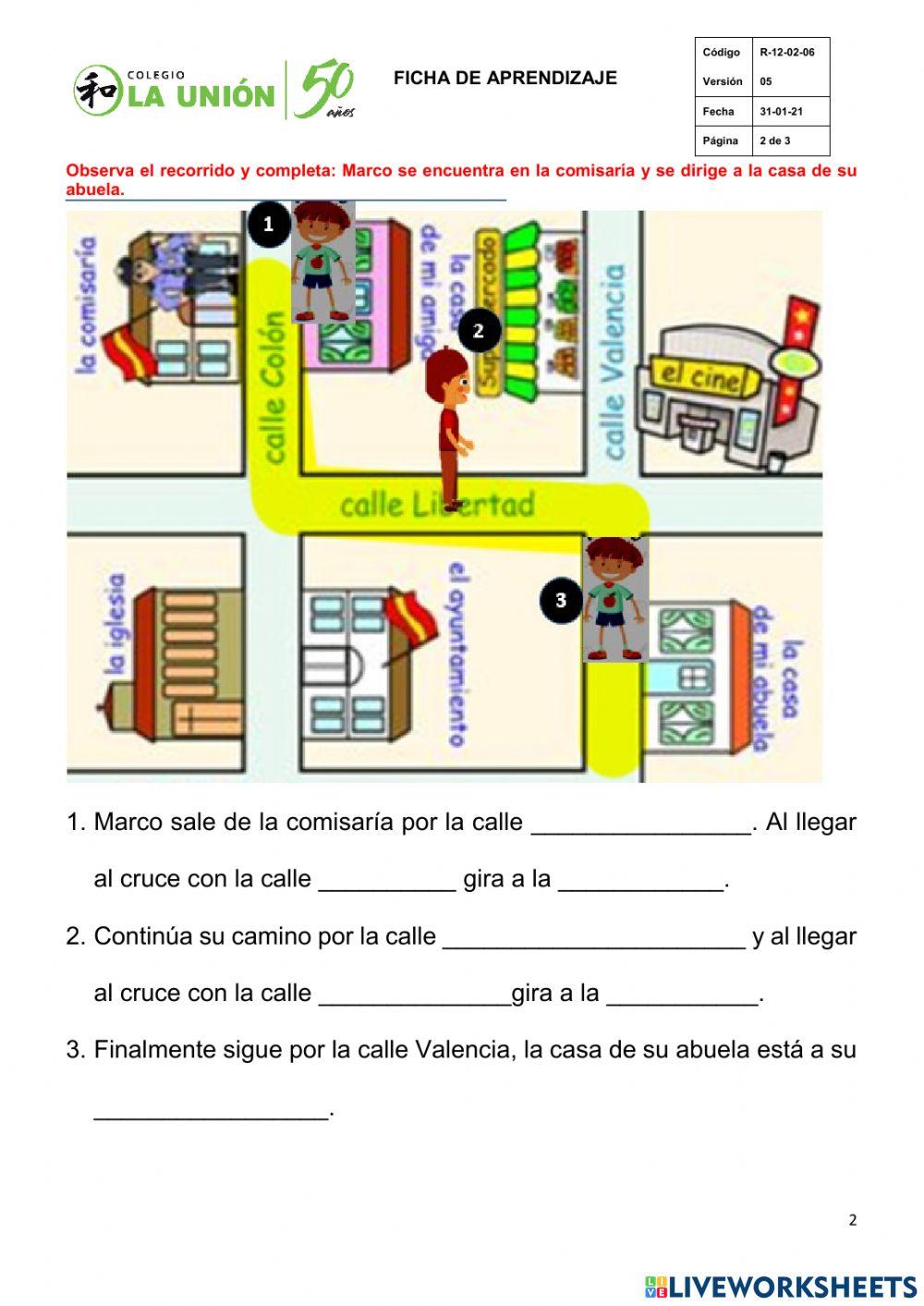 Demuestro lo aprendido 18-desplazamientos