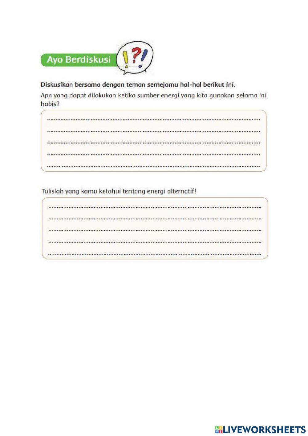 LKPD Tema 9 SubTema 3 Pembelajaran 3 Kelas 4 SD