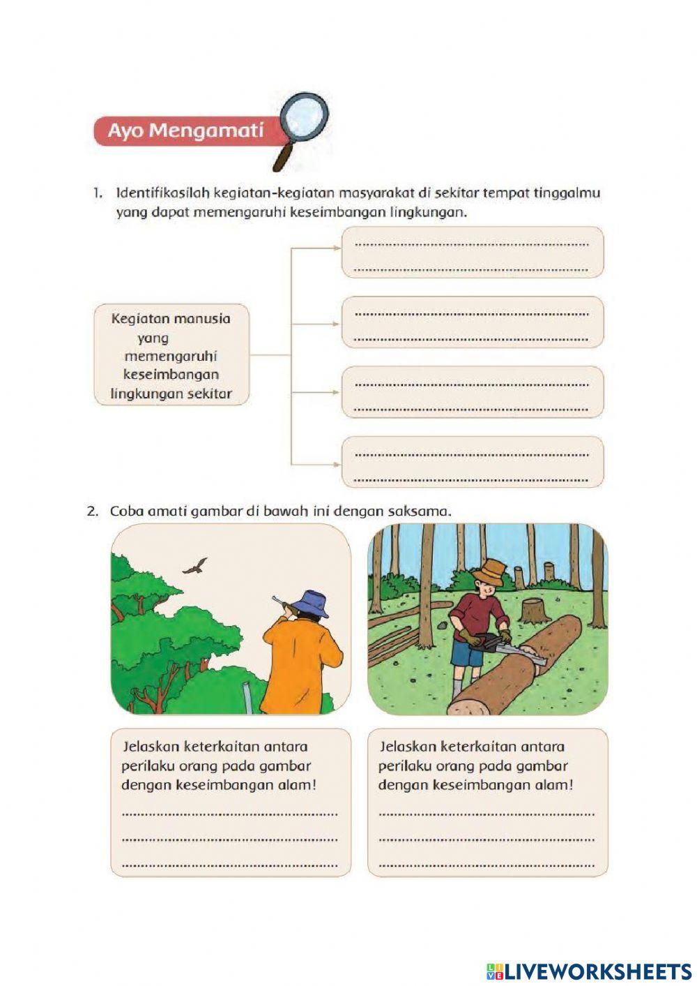 LKPD Tema 9 SubTema 3 Pembelajaran 3 Kelas 4 SD