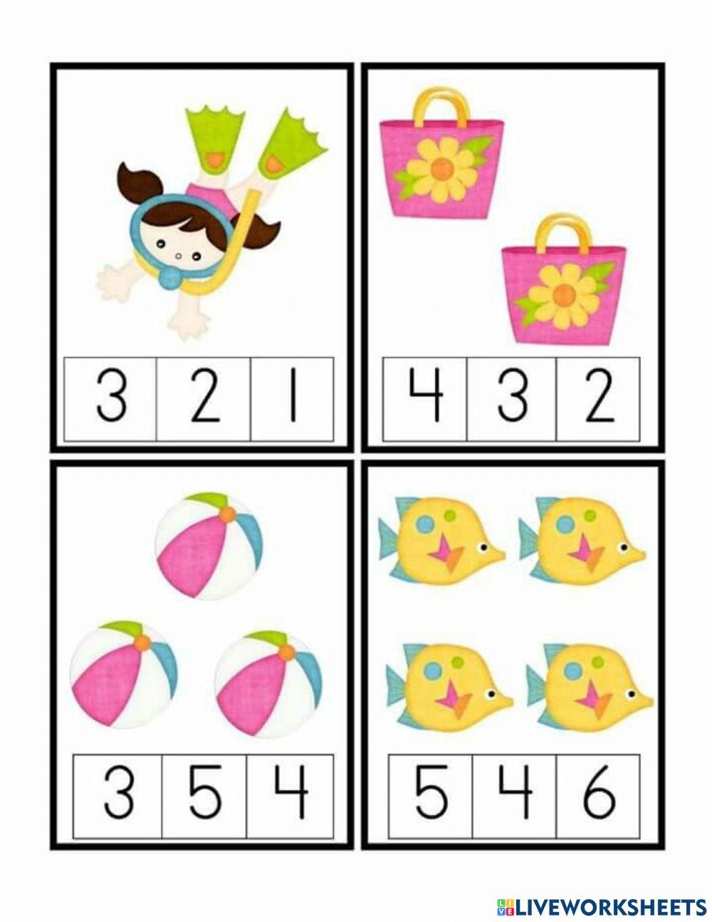 Conteo de cantidades