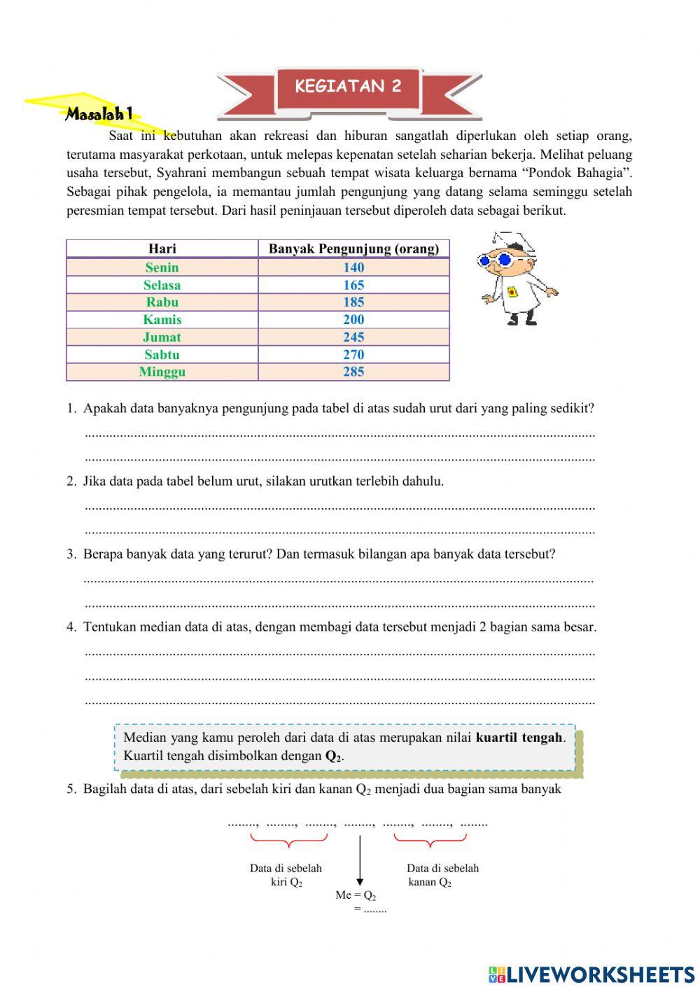 Ukuran Penyebaran Data