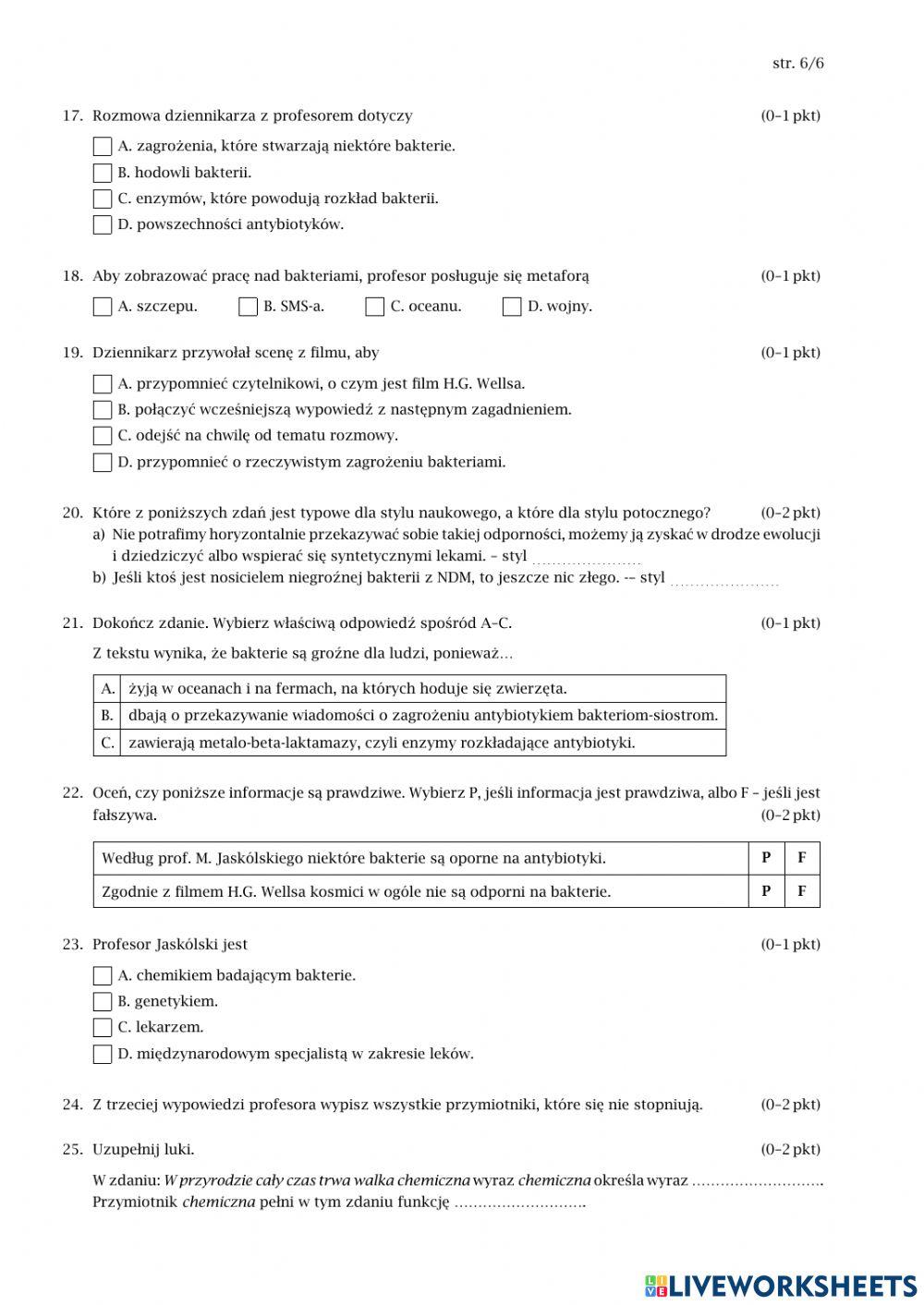 Test popularnonaukowe