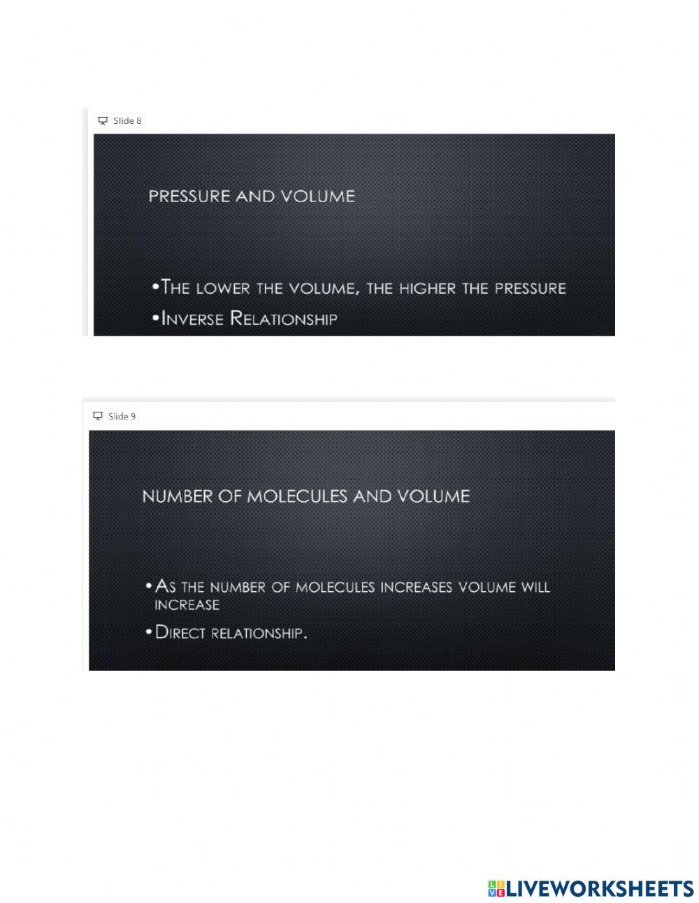 Gas Laws with Quizizz Live Lesson