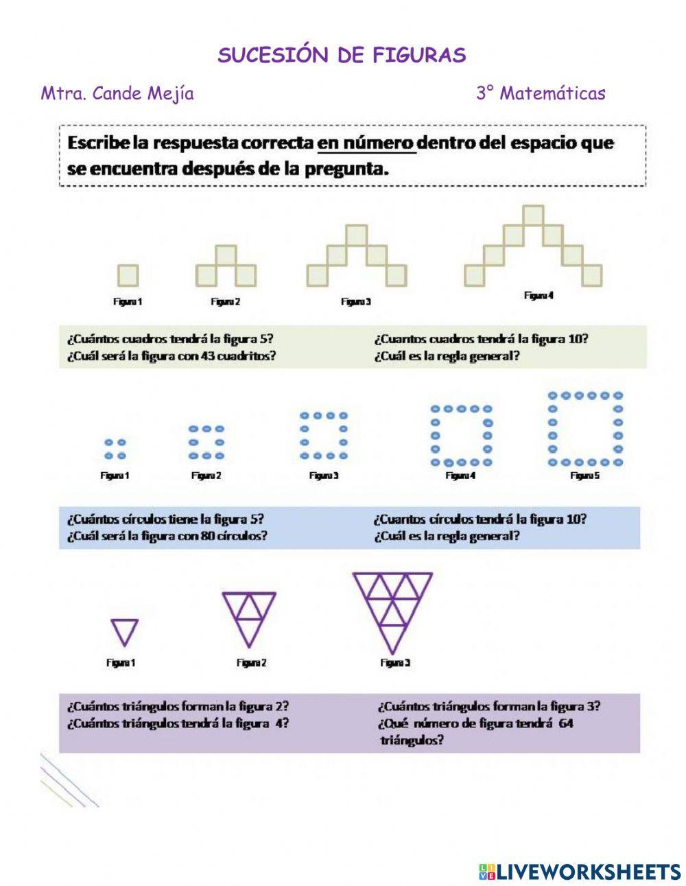 Sucesión de figuras