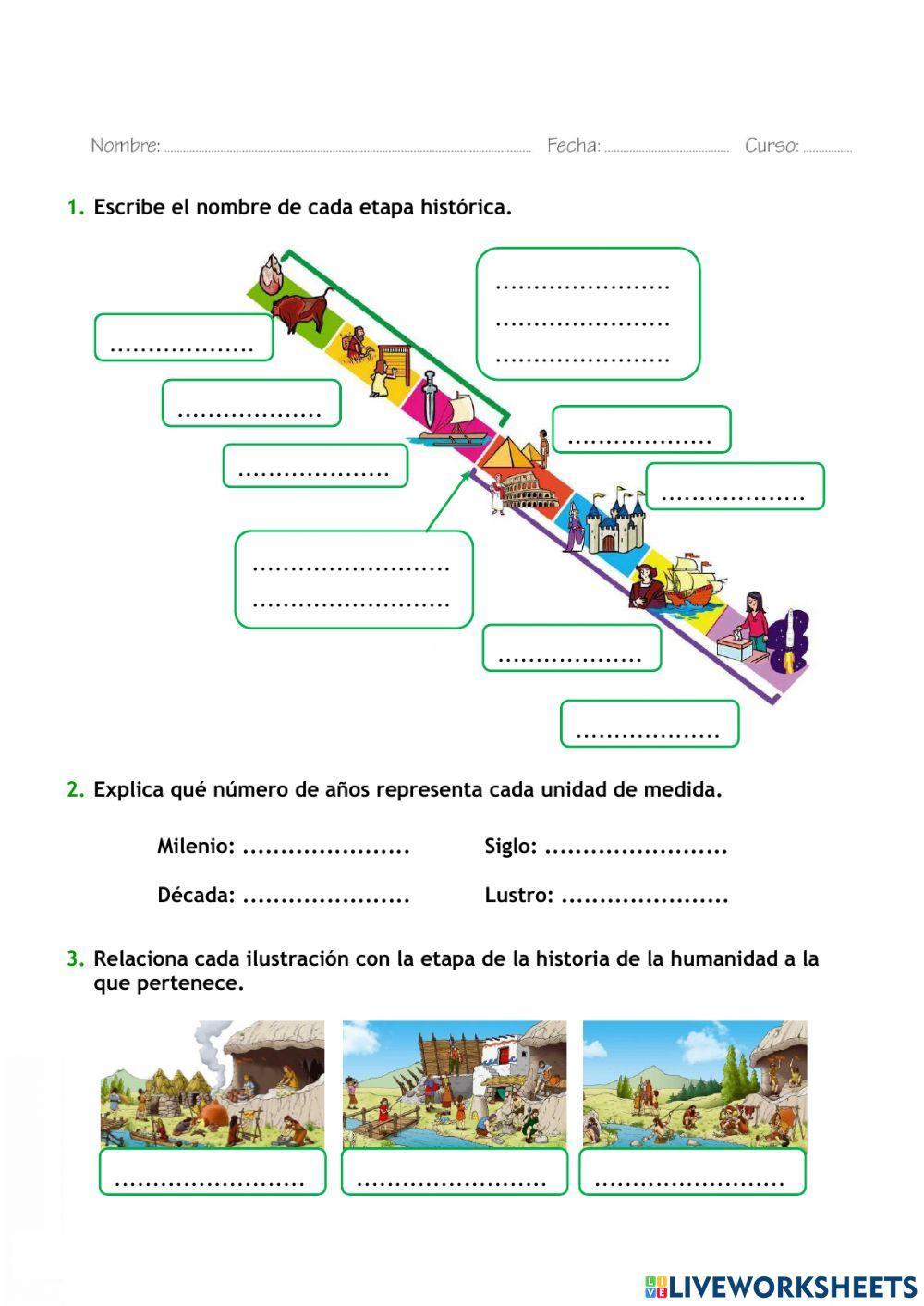Repasa y Comprueba lo aprendido Tema 5 Socis Cuarto