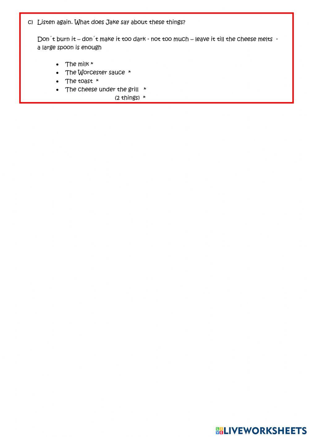 Jake's Welsh Rarebit