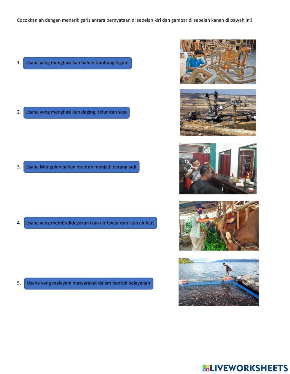 Jenis usaha masyarakat indonesia 1