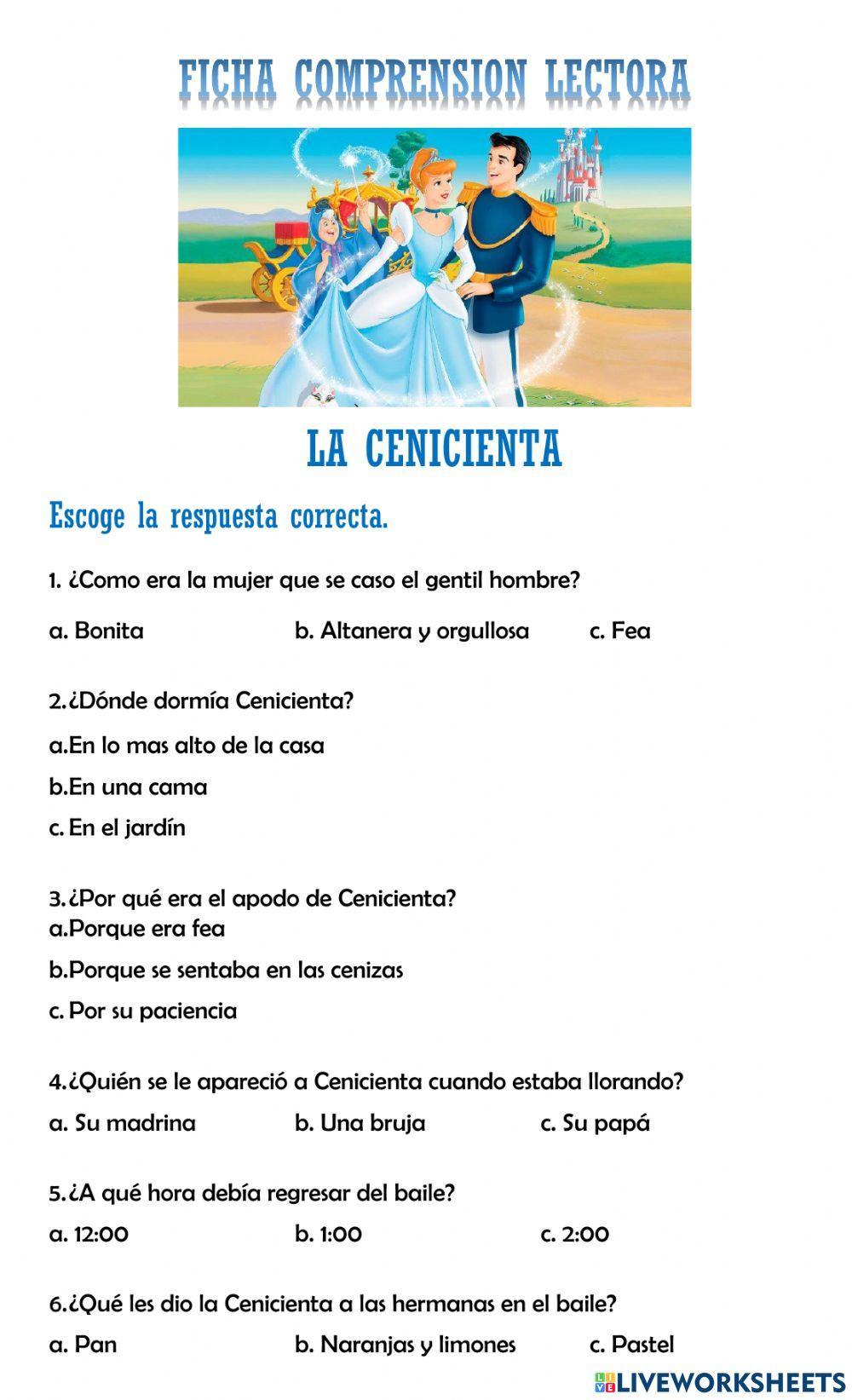 La cenicienta La cenicienta