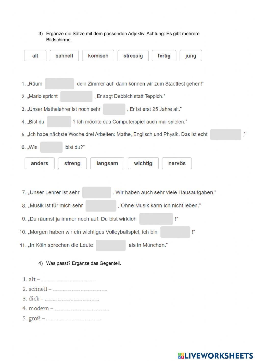 Wortschatztest BF L.19