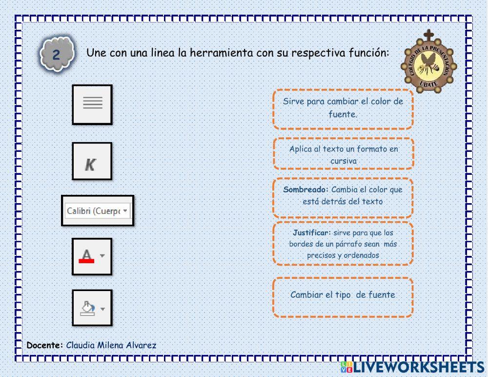 Herramientas básicas de Word