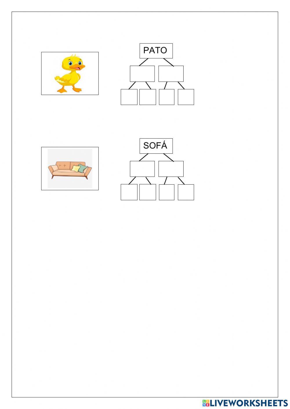 Palavra - Sílaba - Letra