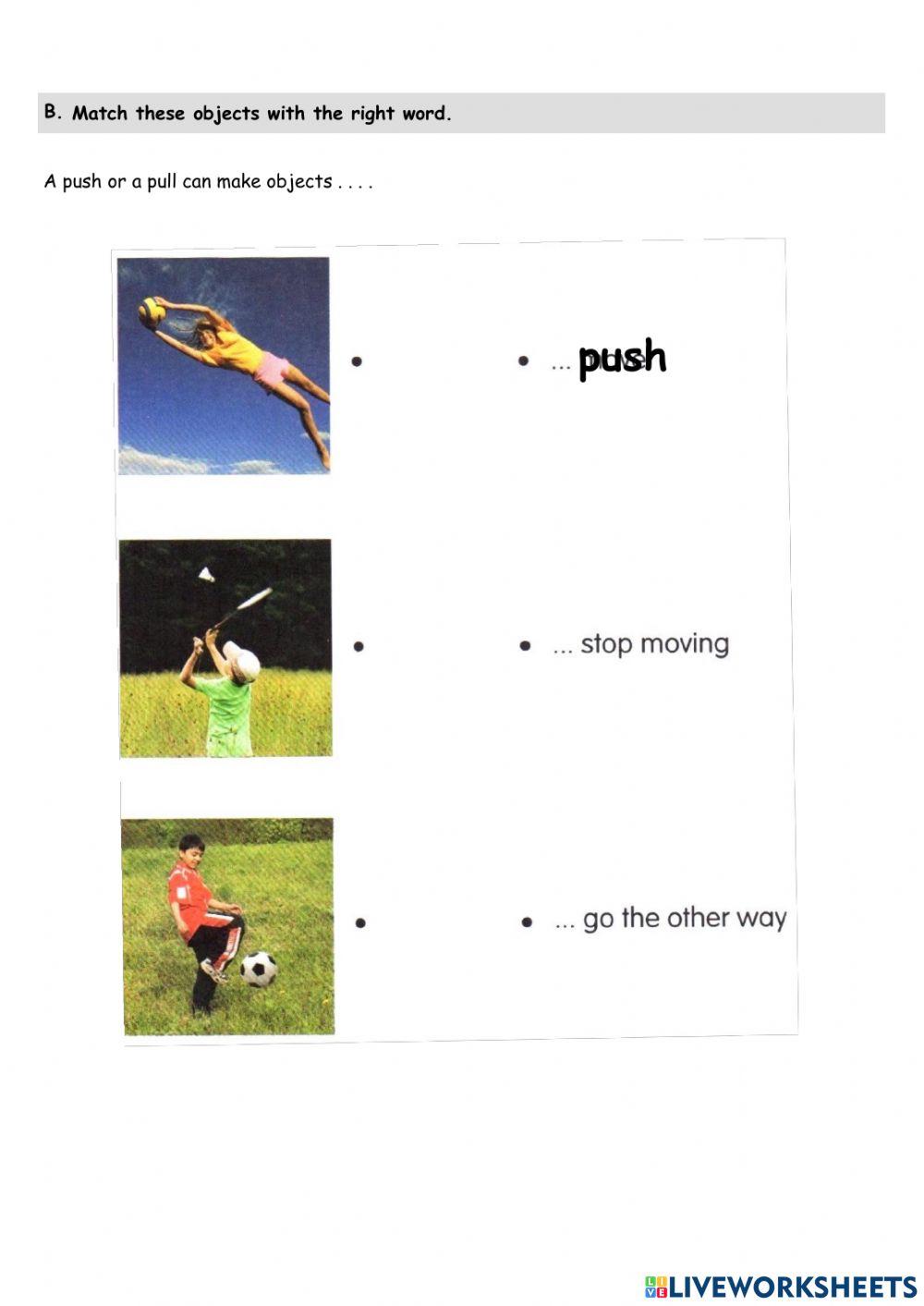 Push and pull Push and pull