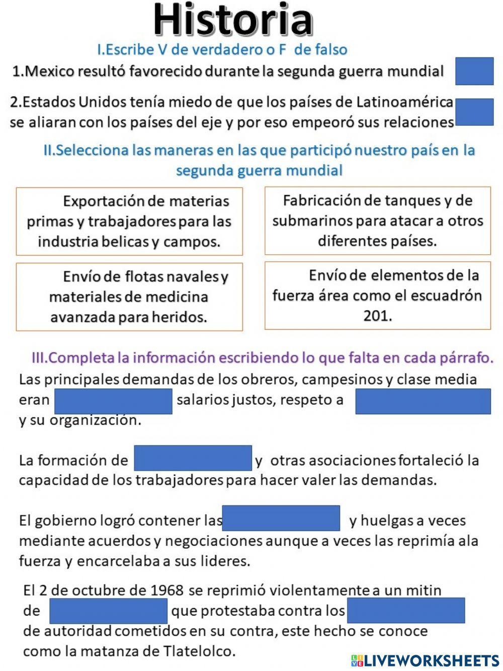 2a Guerra Mundial- Protestas y Huelgas