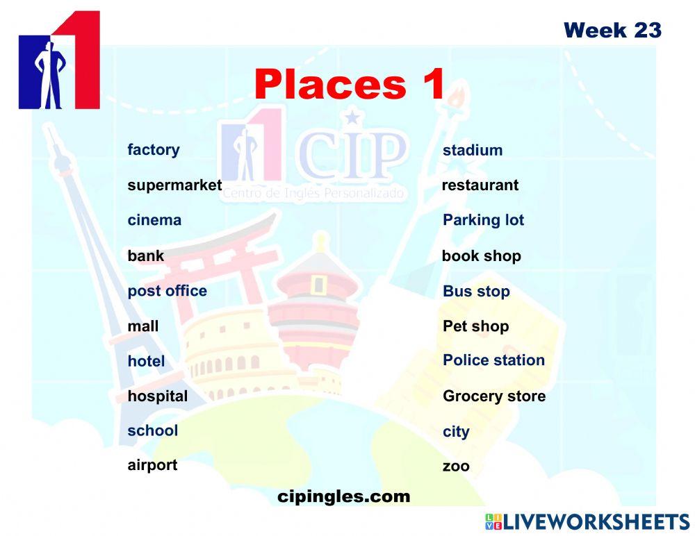 KIDS Vocabulary exam week 23