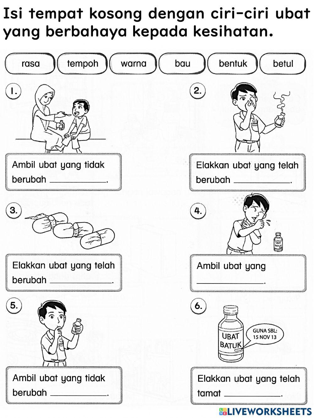 Pendidikan Kesihatan Tahun 1 PdPR Minggu 15 Unit 9 - Tujuan Ubat