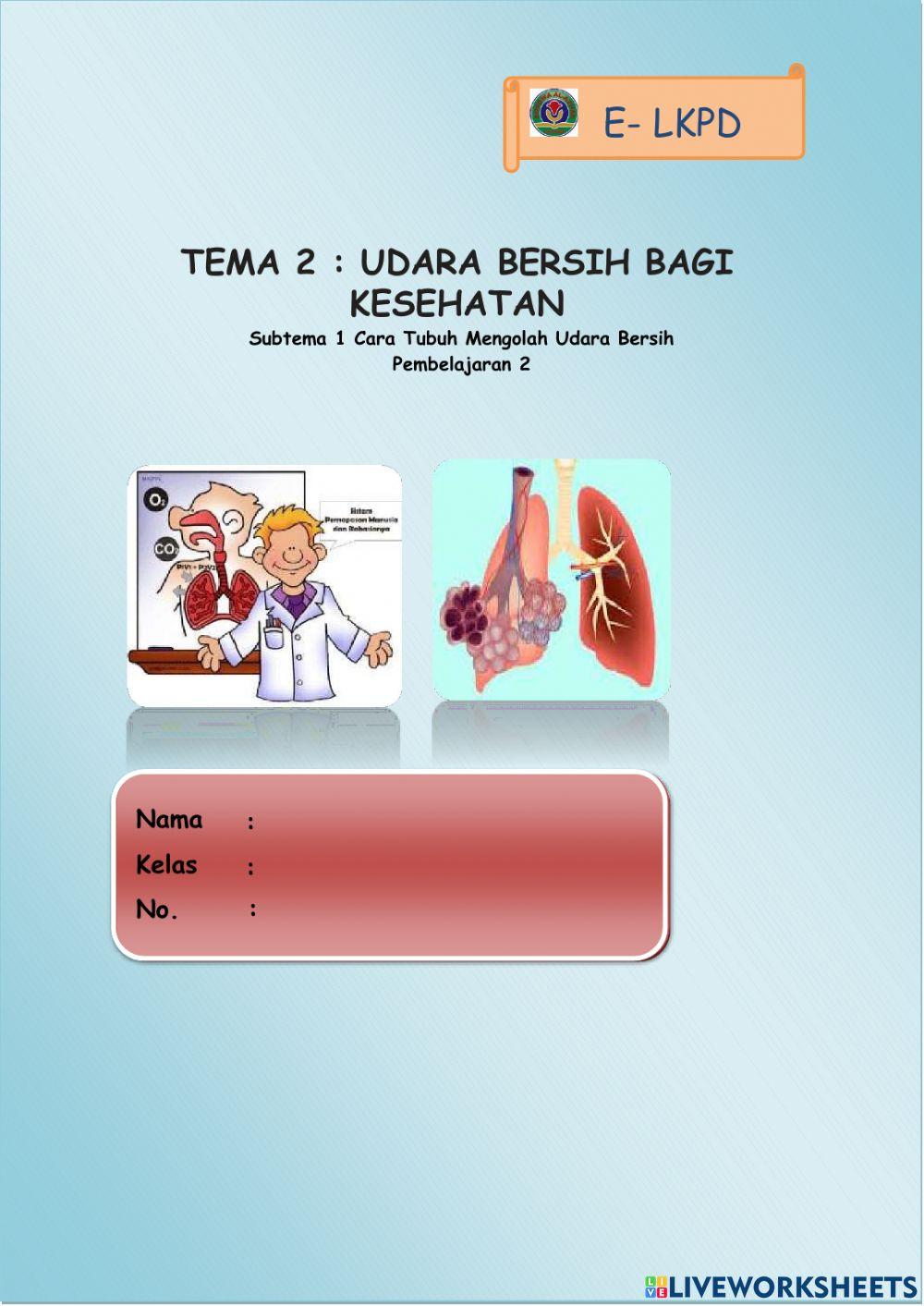 LKPD Kelas 5 Tema 2 Subtema 1 Pembelajaran 2