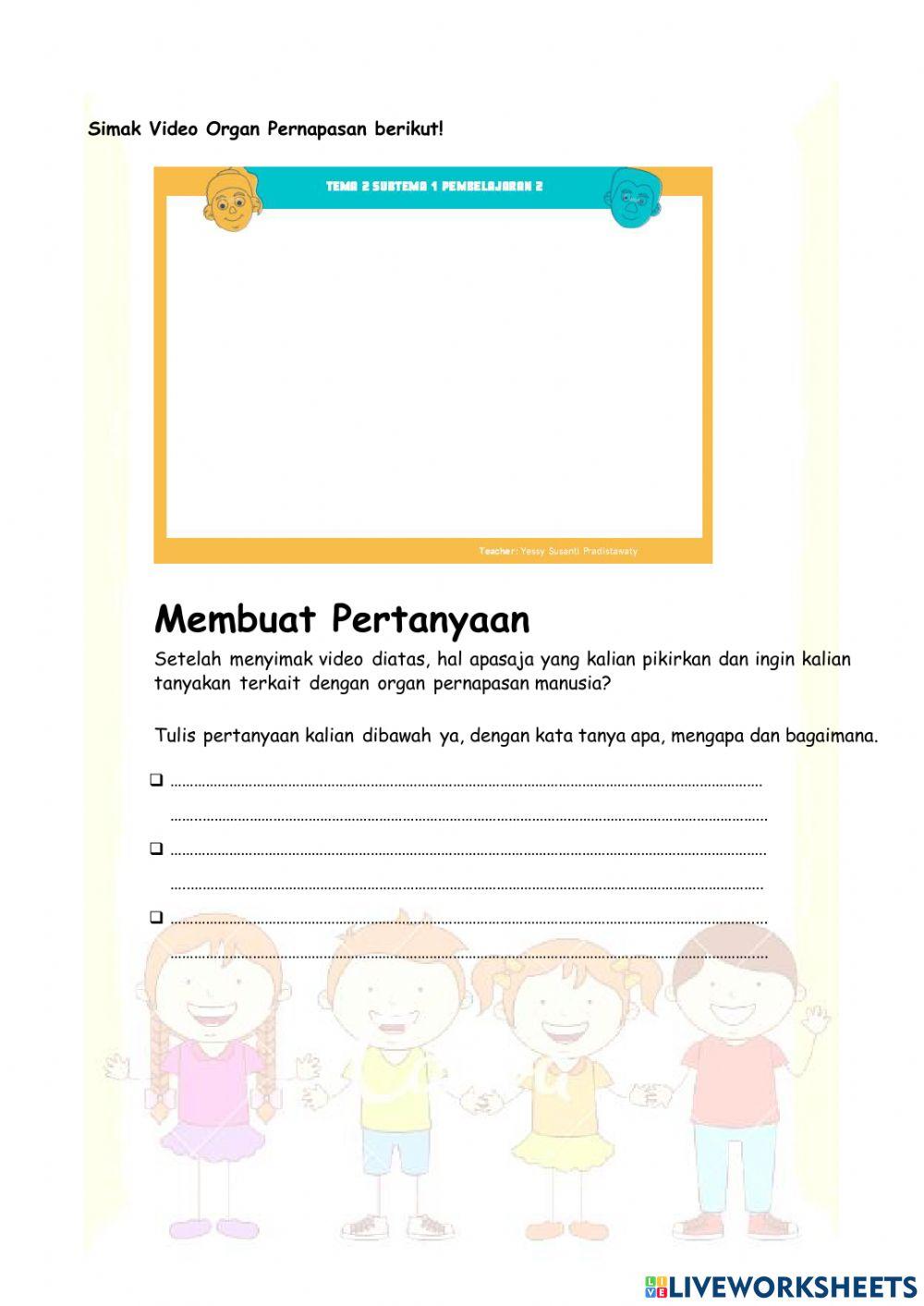 LKPD Kelas 5 Tema 2 Subtema 1 Pembelajaran 2