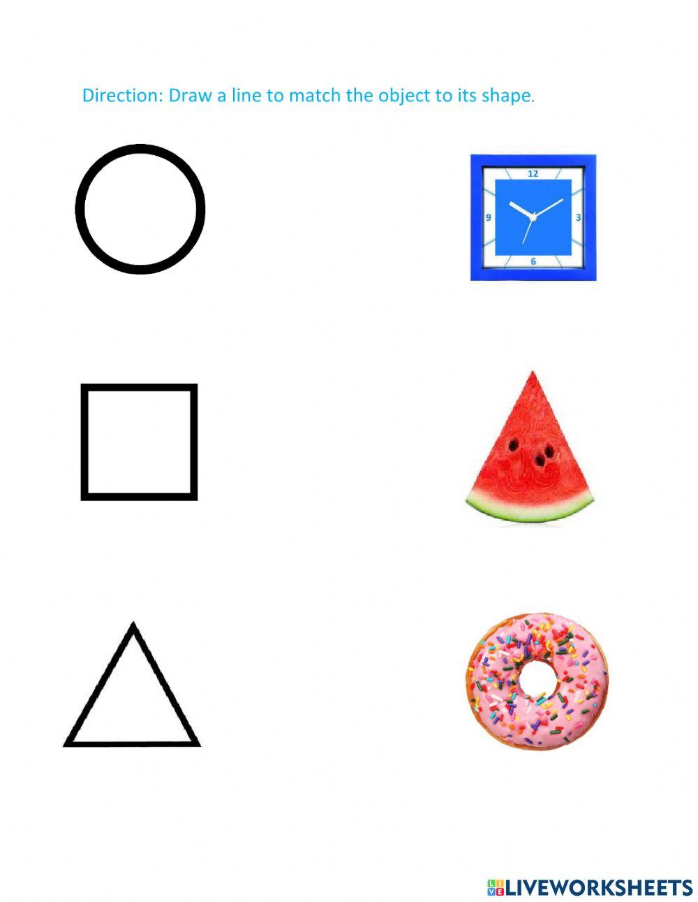 Shapes- circle,square,triangle