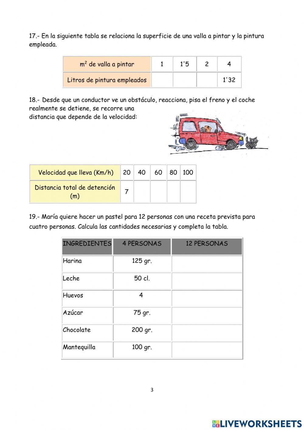 Porcentaje y poroporcionalidad