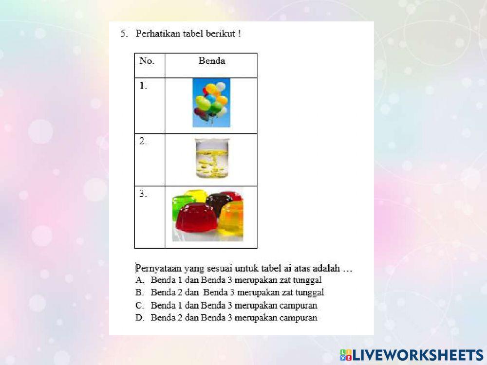 Evaluasi Belajar Tema 9 Subtema 1 Pembelajaran 2