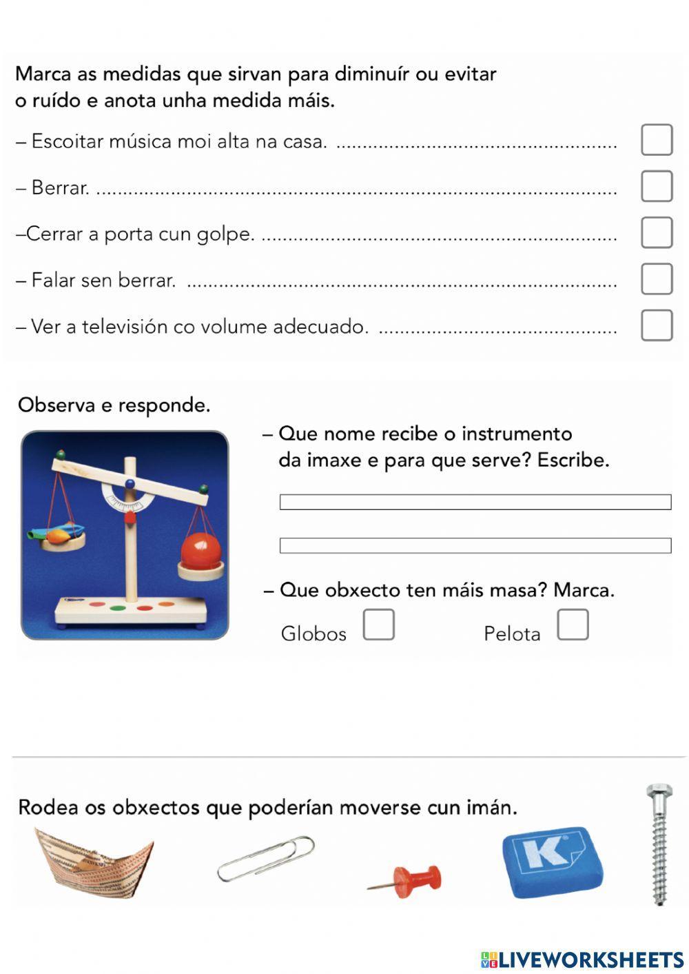 A materia e as forzas