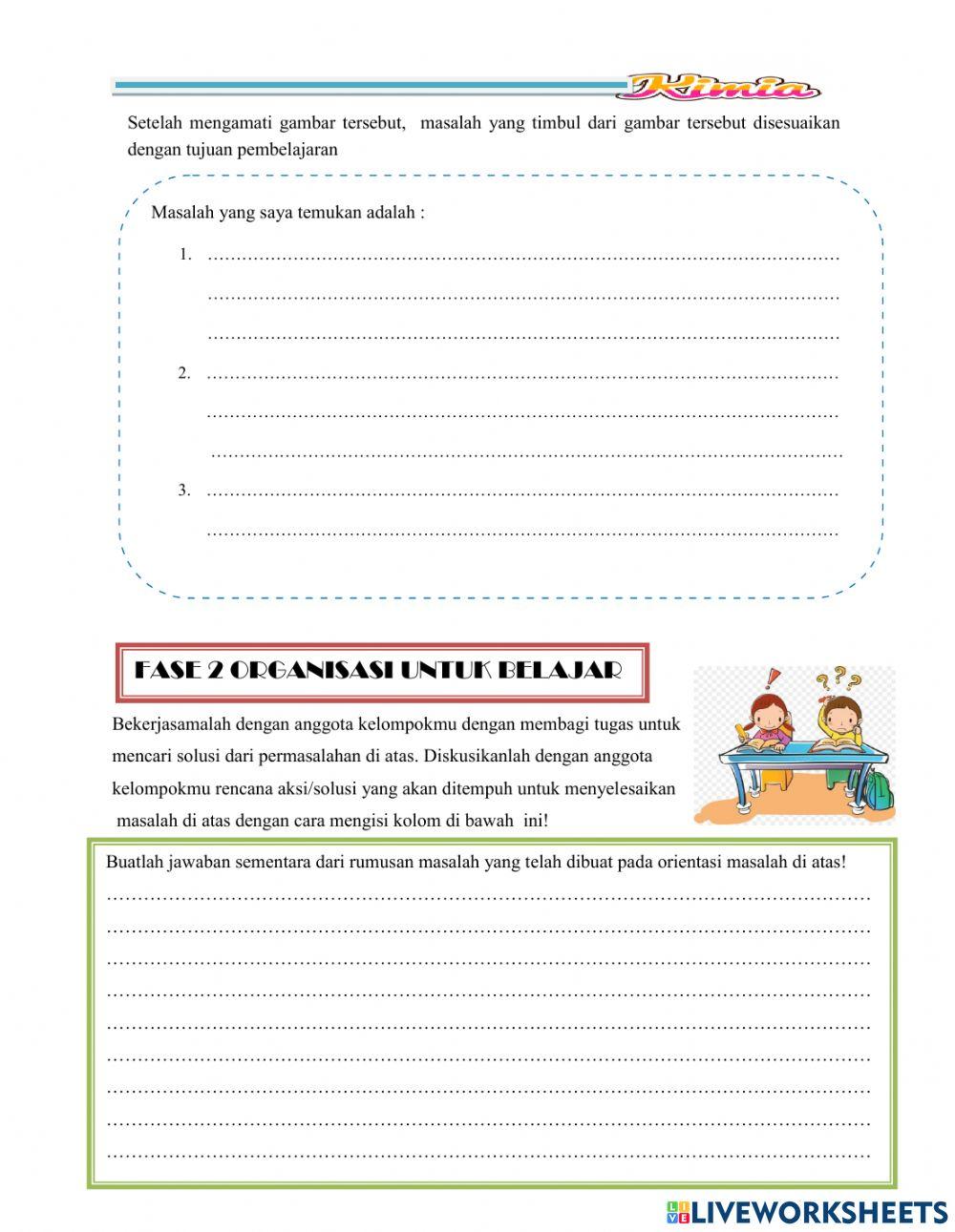 E-LKPD 1 kesetimbangan kimia