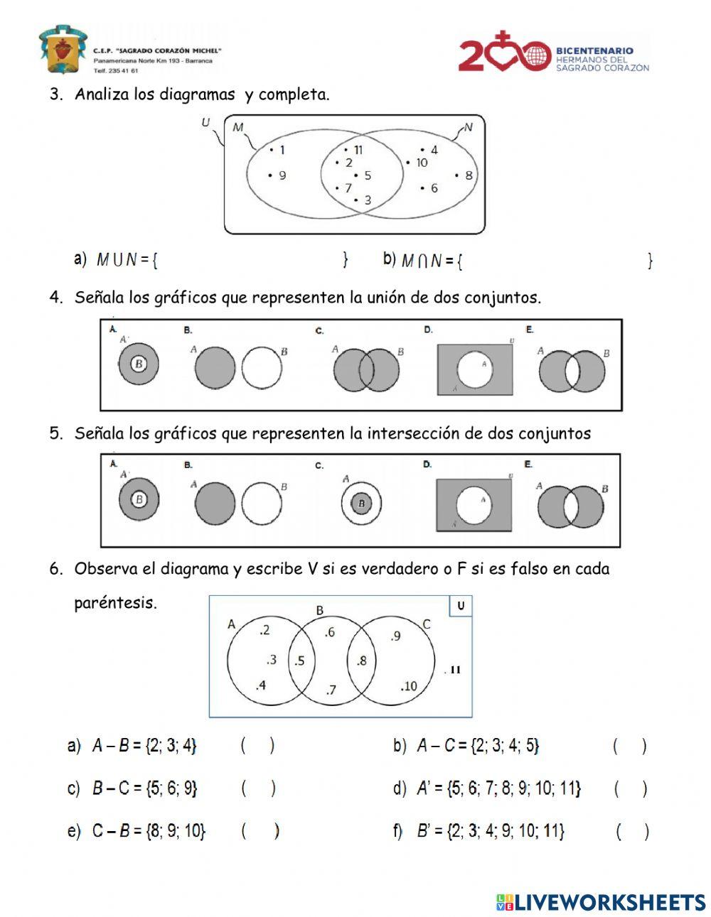 Examen bimestral de matemática