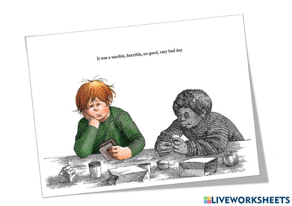 Alexander and the terrible horrible no good very bad day part 2