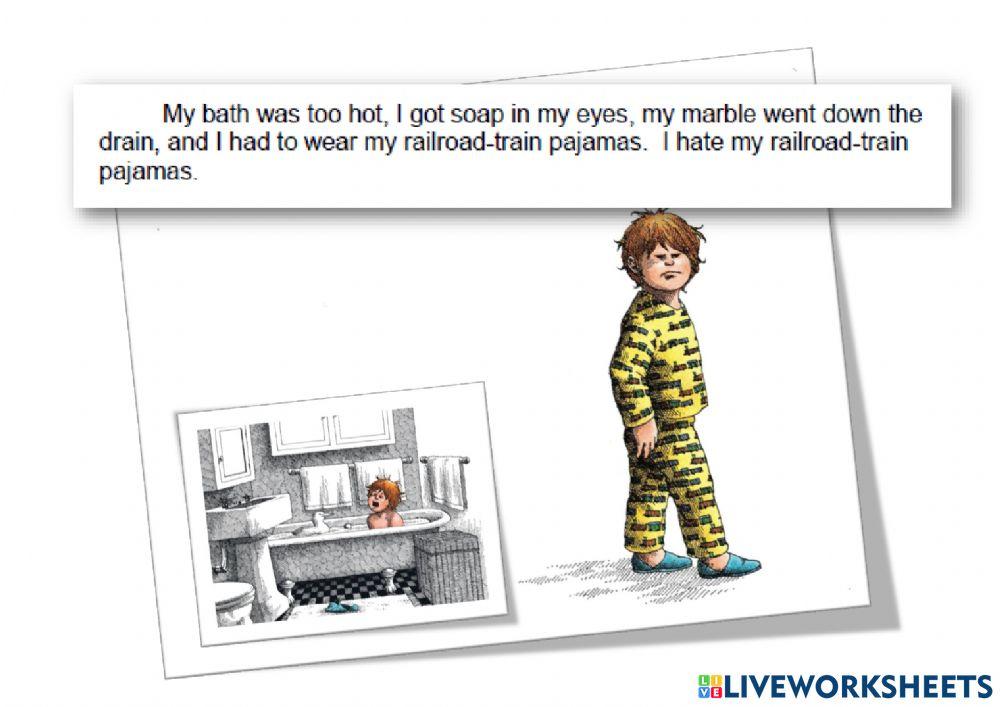 Alexander and the terrible horrible no good very bad day part 2