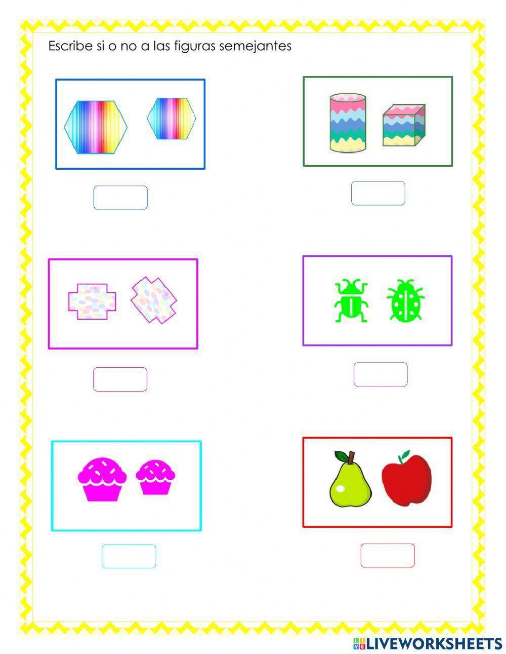 Prueba Corta Congruente, Semejantes y Simetría