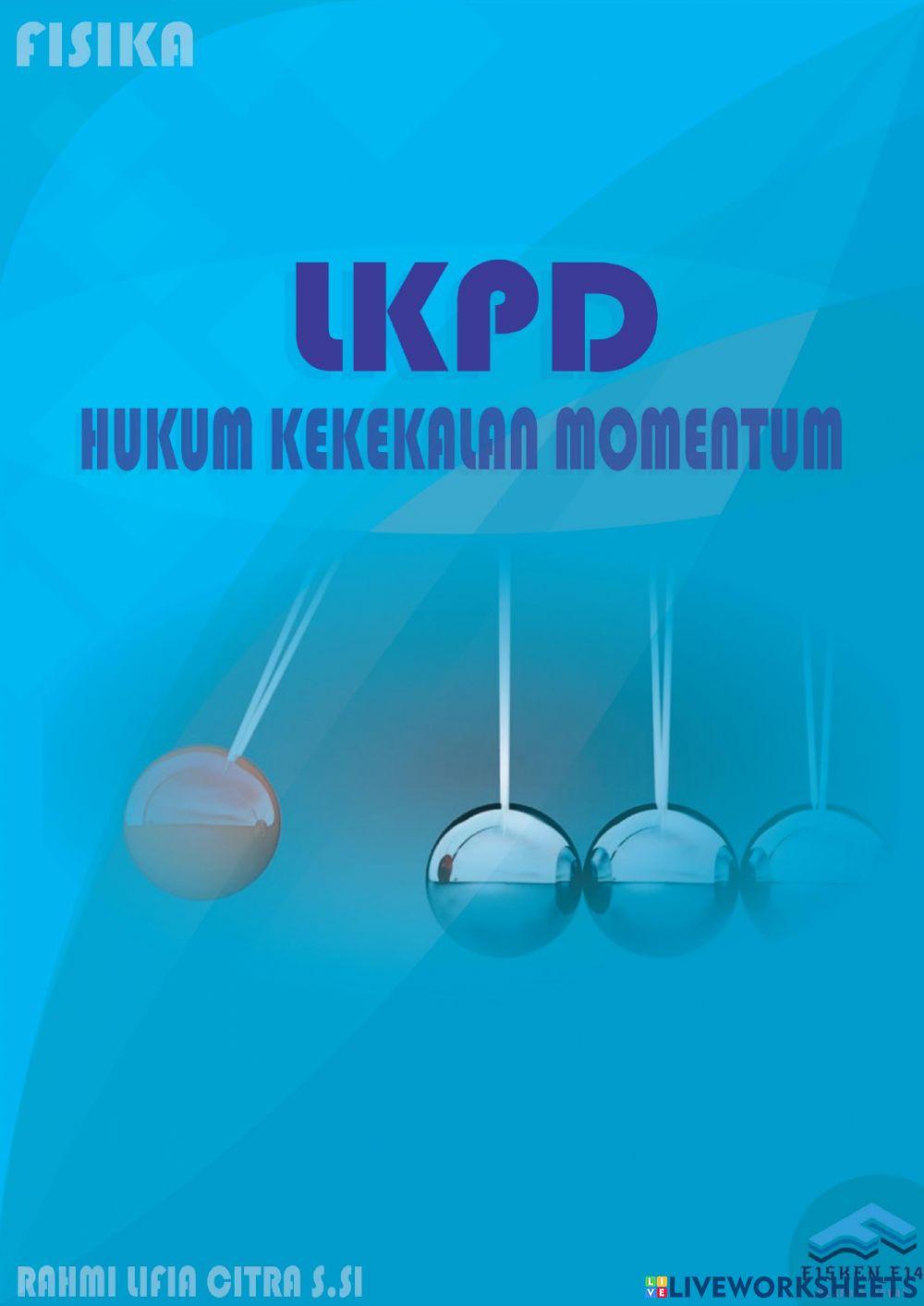 LKPD Hk. Kekekalan Momentum
