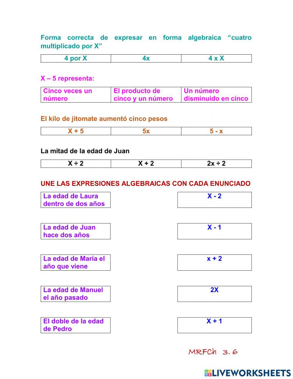 Introducción al algebra