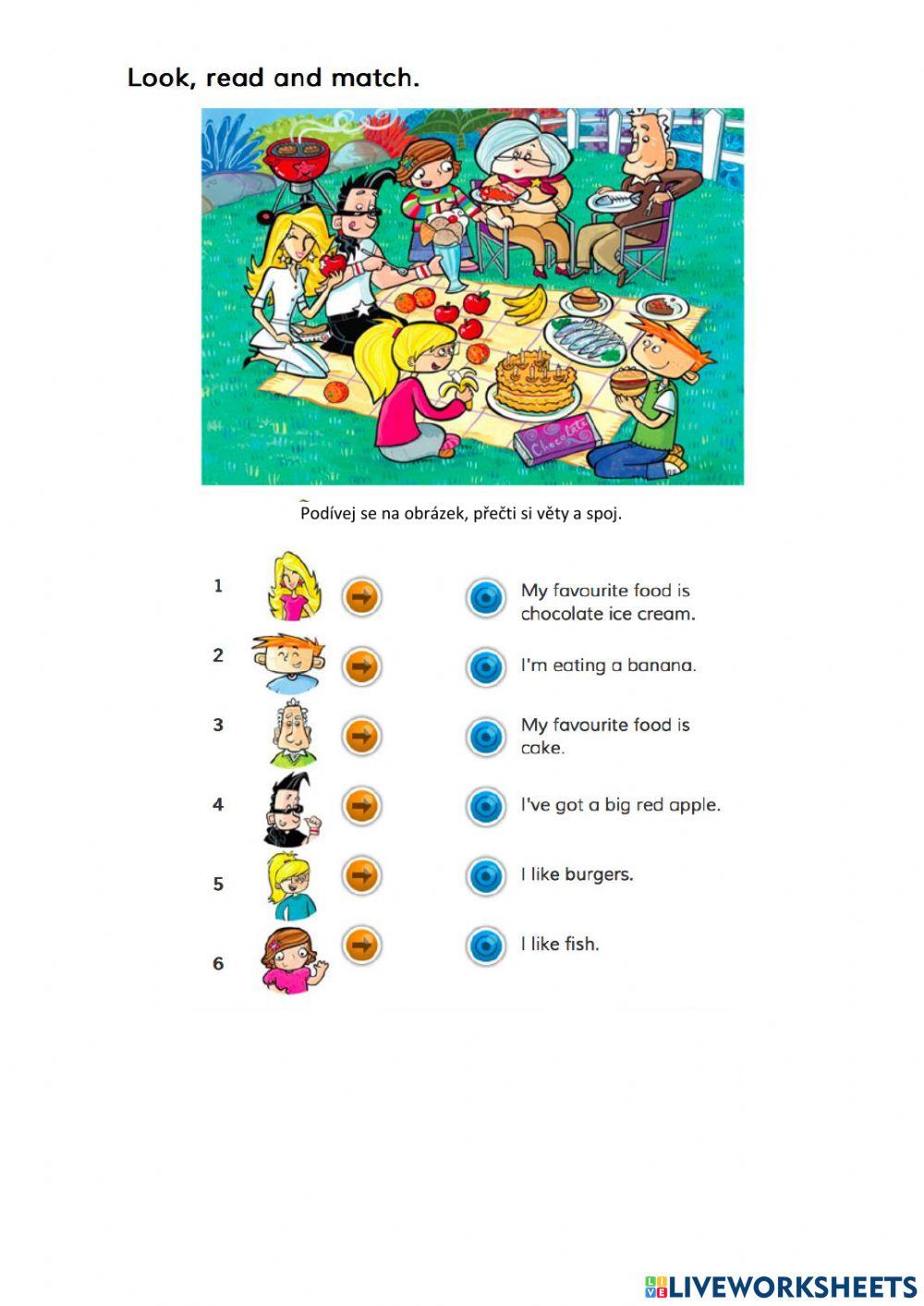 Unit 12 kid's box - food