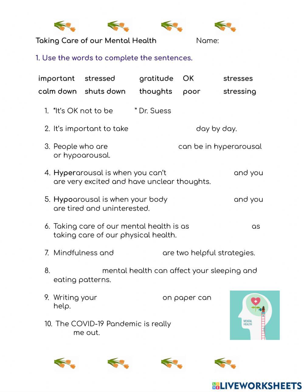 CLB 5-6: Mental Health