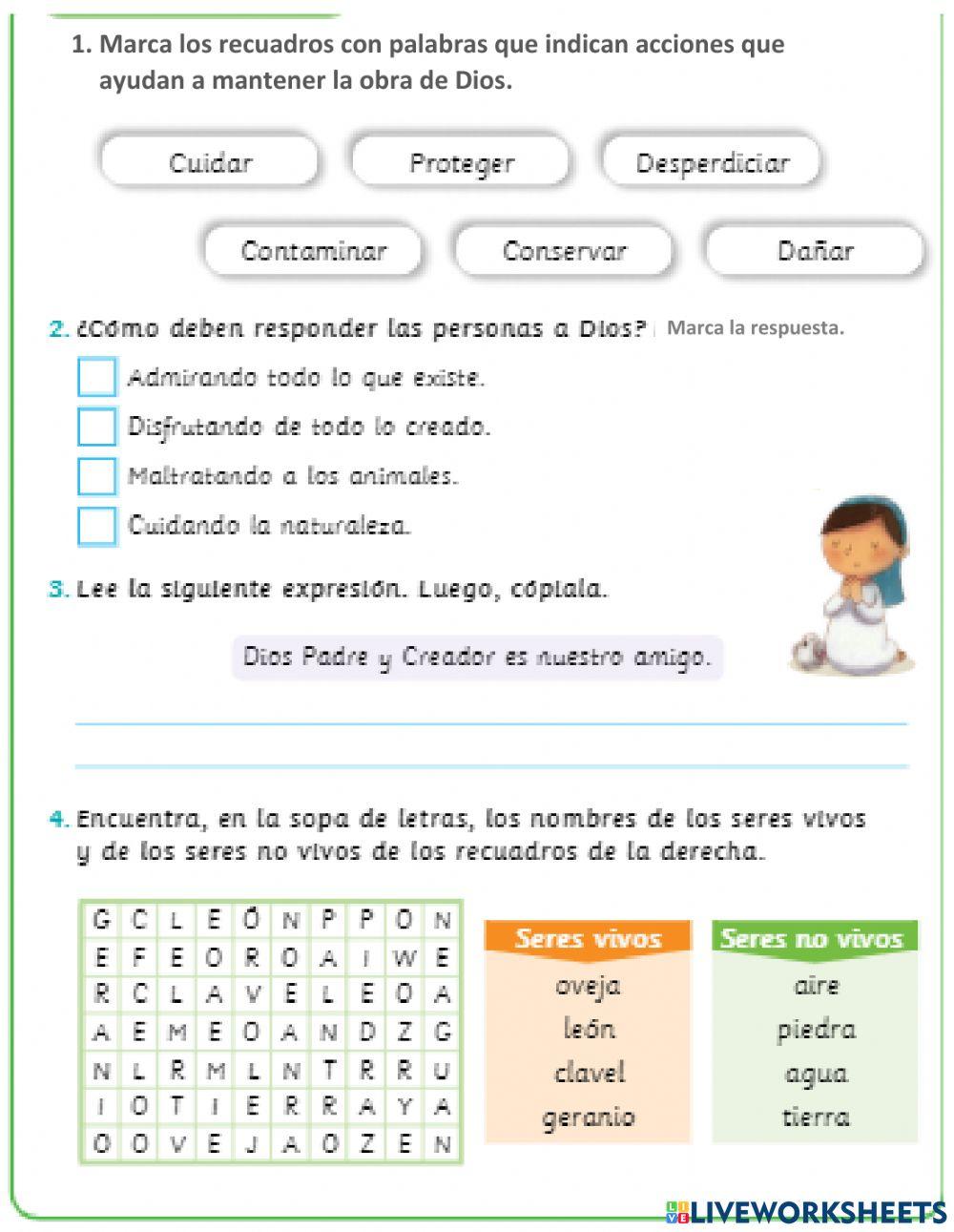 La creacion de dios.