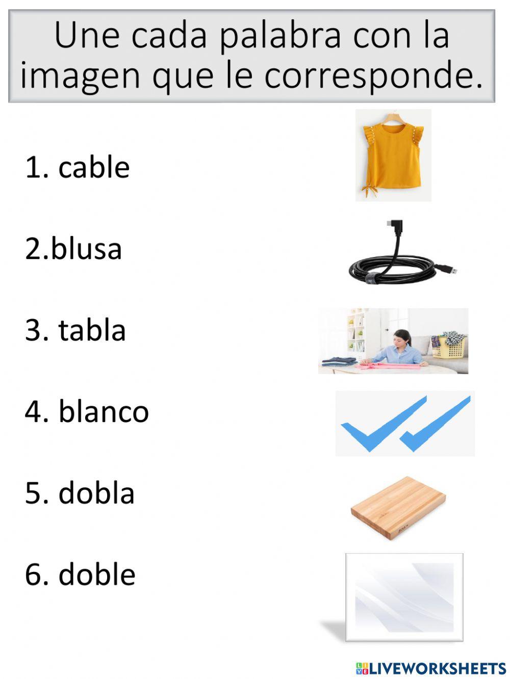Vocabulario del sonido bl