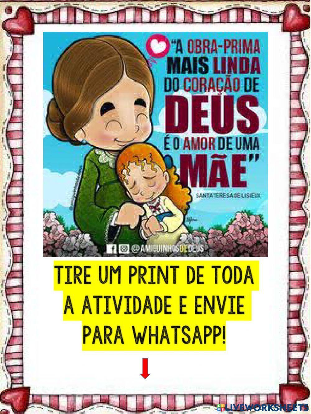 Se as coisas fossem mães - DIA DAS MÃES