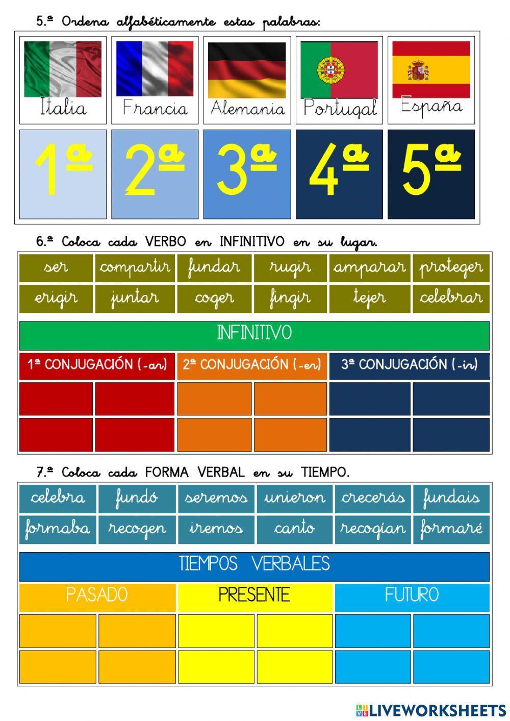 Comprensión Lectora 3º EP 17.- 9 de mayo DÍA DE EUROPA