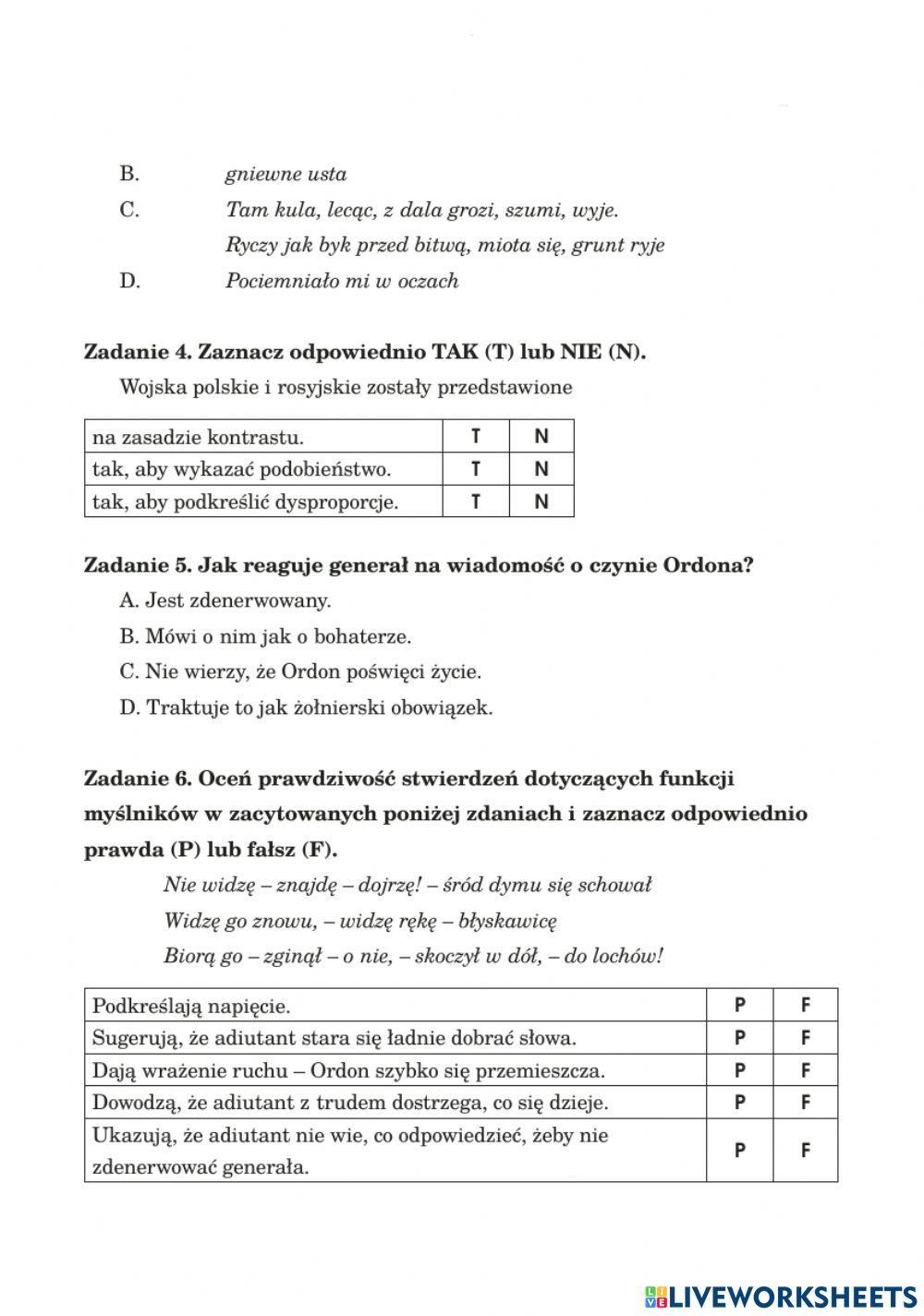 Test - Reduta Ordona