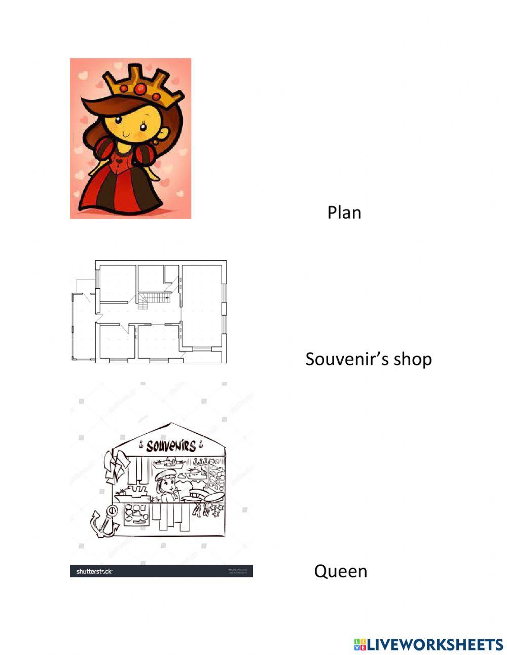 Join the pictures to the words