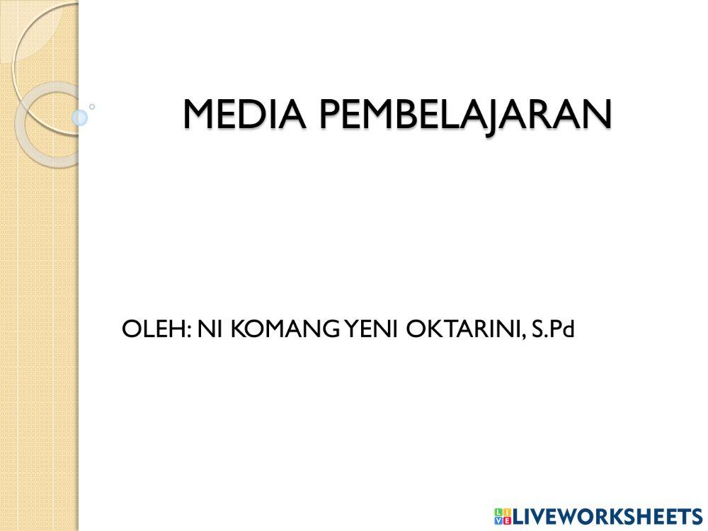 Media Pembelajaran