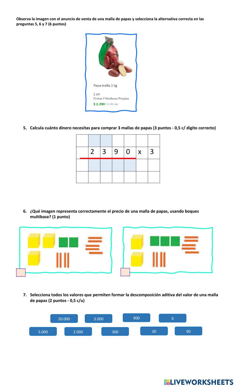 Evaluación unidad 1
