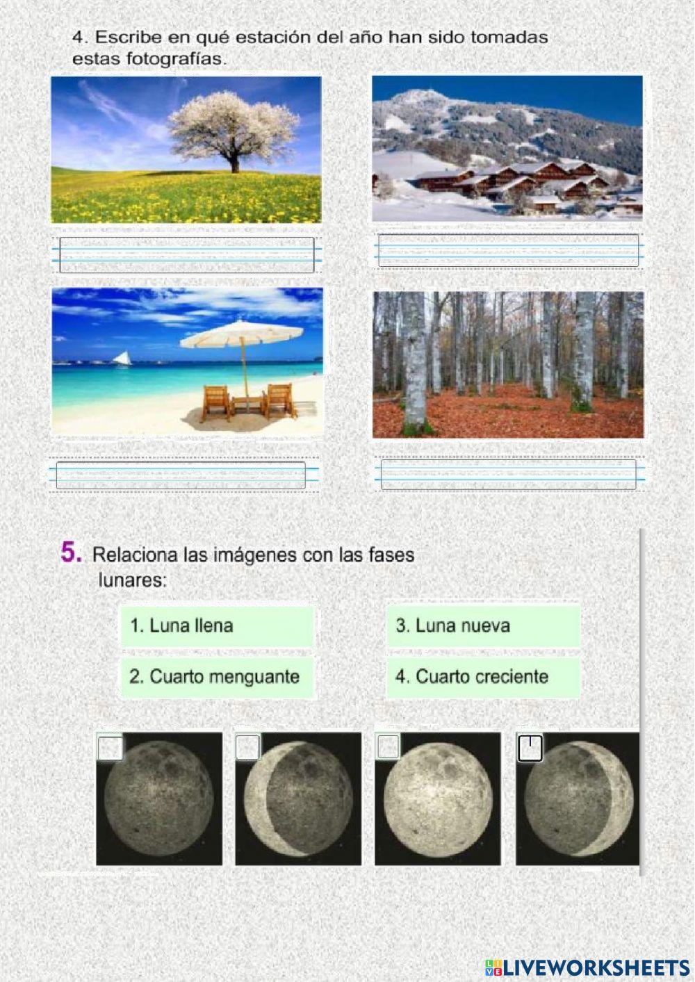 Planetas y estaciones