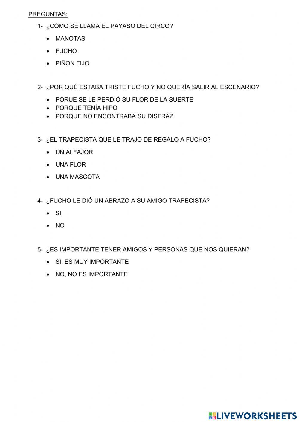 El payaso del circo del sol