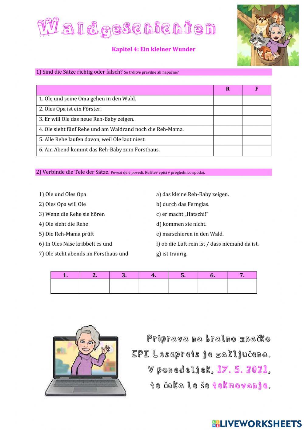 Waldgeschichten - 4. Teil