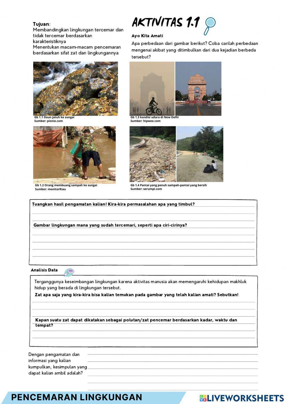 LKPD Pencemaran Lingkungan