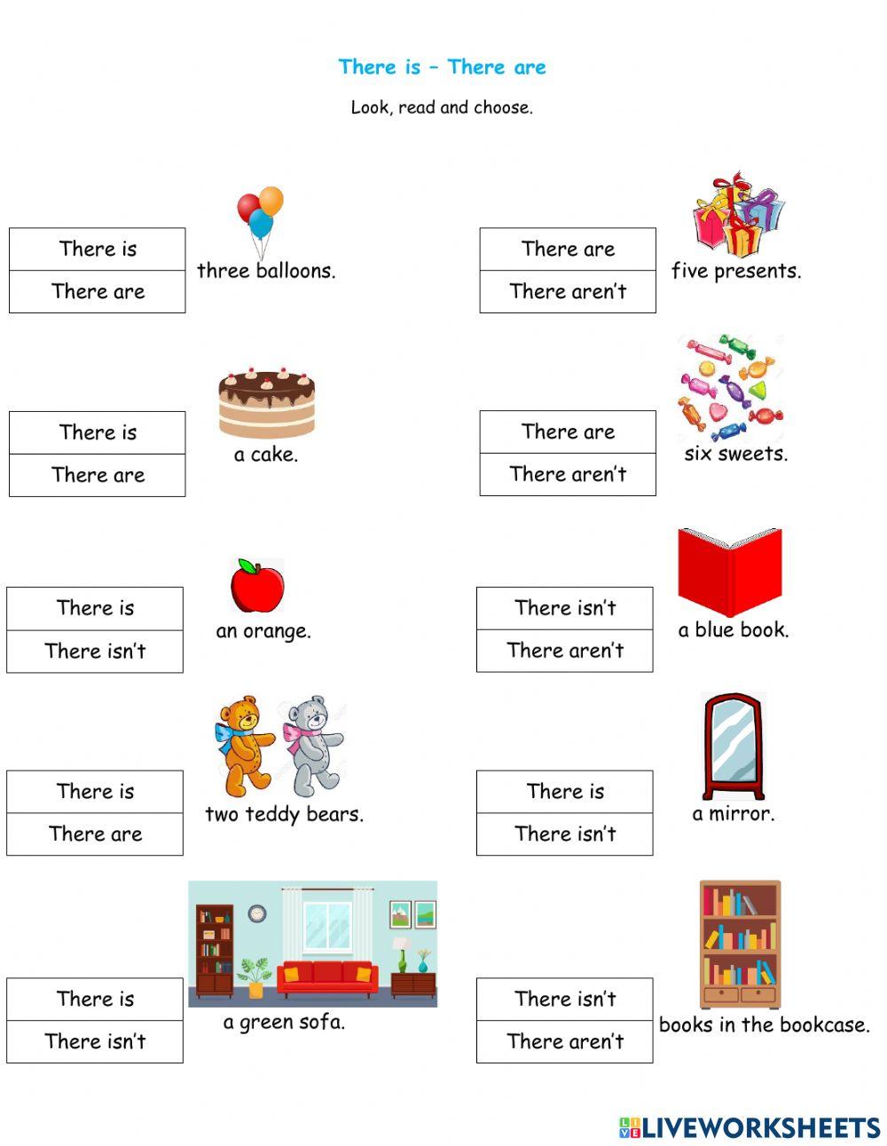 Elementary 1 - There is-There are